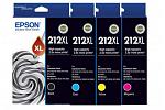 Epson 212XL High Yield Value Pack Ink (Genuine)