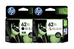 HP #62XL C2P05AA C2P07AA High Yield Ink Combo Pack (Genuine)