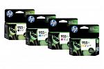 HP #955XL OfficeJet Pro 8720 8730 High Yield Value Pack Ink (Genuine)