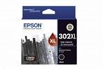 Epson 302XL Black High Yield Ink Cartridge (Genuine)
