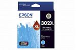 Epson 302XL Cyan High Yield Ink Cartridge (Genuine)
