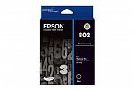 Epson 802 Black Ink Cartridge (Genuine)