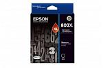 Epson 802XL Black High Yield Ink Cartridge (Genuine)