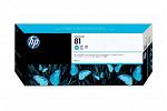 HP #81 C4931A Cyan Ink Cartridge (Genuine)