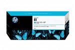 HP #81 C4934A Light Cyan Ink Cartridge (Genuine)