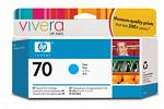 HP #70 C9452A Cyan Ink Cartridge (Genuine)