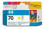 HP #70 C9454A Yellow Ink Cartridge (Genuine)