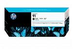 HP #91 C9464A Matte Black Ink (Genuine)
