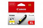 Canon CLI671XL High Yield Yellow Ink (Genuine)