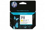 HP NO 711 CZ136A Yellow Ink - 3 Pack (Genuine)