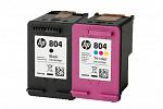 HP #804 ENVY PHOTO 6220 6222 Ink Cartridge Twin Pack (Genuine)