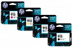 HP #915 OfficeJet 8010 8012 Ink Cartridge Value Pack (Genuine)