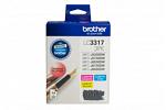 Brother LC3317CMY MFCJ6730DW MFCJ6930DW Color Ink Pack (Genuine)