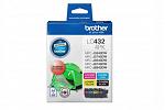 Brother LC432 Ink Value Pack (Genuine)