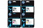 HP NO 712 Designjet T230 T250 T260 Ink Value Pack (Genuine)