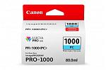 Canon PFI1000PC Photo Cyan Ink Tank (Genuine)
