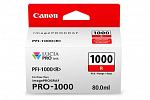 Canon PFI1000R Red Ink Tank (Genuine)