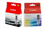 Canon PGI35BK + CLI36C IP100 Ink Value Pack (Genuine)