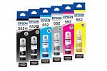 Epson T552 Eco Tank Ink Cartridge Value Pack (Genuine)