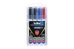 ARTLINE 90 PERM MARKER AST PK4