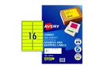 AV LSRLBL YL L7162FY 16UP PK25