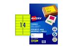 AV LSRLBL YL L7163F Y14UP PK25