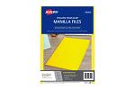 AV MANILLA FOLDER YLLW FC PK20