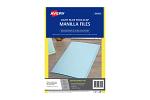 AV MANILLA FOLDER LBLU FC PK20
