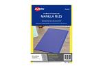 AV MANILLA FOLDER PRPL FC PK20