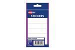 AV STICKERRECT 19X76 PK30 BX10
