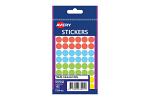 AV ASST DOTS 12MM PK162 BX10