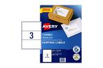 AV LASER LABEL L7155 3UP PK100