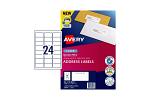 AV LSR LBL QP L7159 24UP PK100