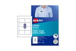 AVERY LASER LBL L7418 8UP PK15