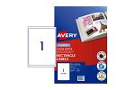 AVERY GLOSS LBL L7767 1UP PK25