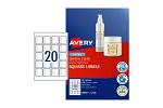 AV LSR LBL SQ L7126 20UP PK20
