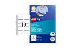 AV NAME BADGE L7427 10 UP PK15