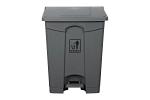 CLNLNK RUBSH BIN W/PDL68L GRY