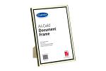 CARVEN DOCUMENT FRAME GOLD A4