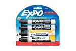 EXPO W/B MRKR BLT BLK PK4 BX6