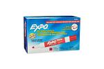 EXPO W/B MARKER BLT RED BX12