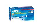 EXPO W/B MARKER FINE BLUE BX12