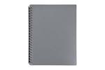 MBG D/BOOK A4 REFILLABLE GRY