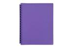 MBG D/BOOK A4 REFILABLE PRPL