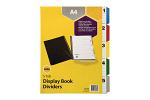 MBG DIVIDERS D/BOOK PP A4 5TAB