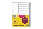 MBG INDICES GREY PP A4 1-12TAB