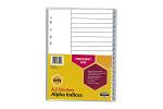 MBG INDICES GREY PP A4 A-ZTAB