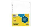 MBG DIVIDERS WHT MNLLA A4 5TAB