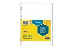 MBG DIVIDERS WHT MNLLA A4 6TAB