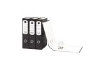 MBG L/ARCH PAPER SPINE A4 BLK